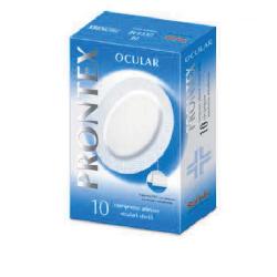 COMPRESSA PRONTEX OCULAR COMPRESSA ADESIVA OCULARE 10 PEZZI - Farmamood