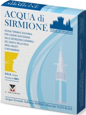 ACQUA SIRMIONE MINERALE NATURALE 6 FIALE 15 ML - Farmamood