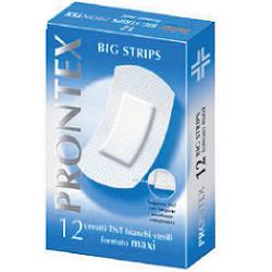 CEROTTO PRONTEX BIG STRIPS ASTUCCIO DA 12 PEZZI FORMATO MAXI - Farmamood