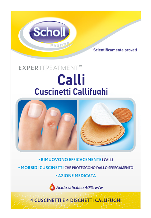 CEROTTO CALLIFUGO CALLI DURI 4 CEROTTI + 4 DISCHETTI - Farmamood