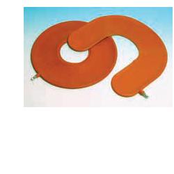 CUSCINO ANTIDECUBITO PNEUMATICO IN GOMMA ROSSA. LARGHEZZA DELLA CIAMBELLA 45CM - Farmamood