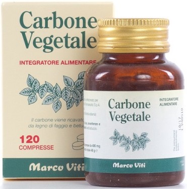 CARBONE VEGETALE 40 COMPRESSE - Farmamood