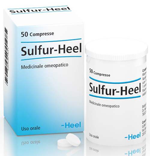 HEEL SULFUR 50 TAVOLETTE - Farmamood