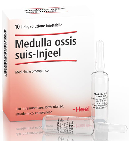 MEDULLA OSS SUIS INJEEL 10 FIALE HEEL - Farmamood