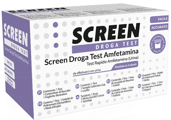 DROGA TEST CHE RILEVA UNA SOSTANZA ANFETAMINA SCREEN DROGA TEST ANFETAMINE - Farmamood