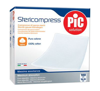 GARZA COMPRESSA STERILE 18X40CM - Farmamood