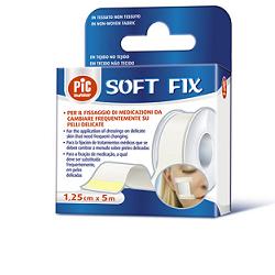 CEROTTO IN ROCCHETTO PIC SOFT FIX TESSUTO NON TESSUTO 5X500 CM CON FUSTELLA - Farmamood