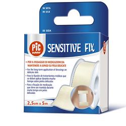 CEROTTO IN ROCCHETTO PIC SENSITIVE FIX TELA 2,5X500 CM CON FUSTELLA 1 PEZZO - Farmamood