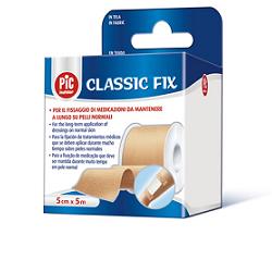 CEROTTO IN ROCCHETTO PIC CLASSIC FIX TELA 2,5X500 CM FUSTELLA - Farmamood