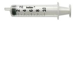 SIRINGA PIC MONOUSO STERILE SENZA AGO CAPACITA' 2,5ML 1 PEZZO - Farmamood