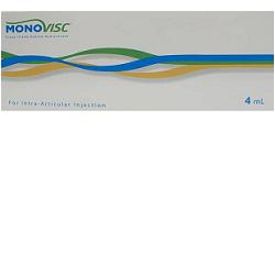 SIRINGA INTRA-ARTICOLARE MONOVISC ACIDO IALURONICO 20MG/ML 4 ML - Farmamood