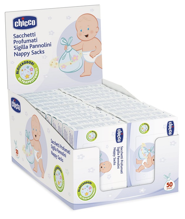 CHICCO SACCHETTI PROFUMATI PANNOLINI - Farmamood