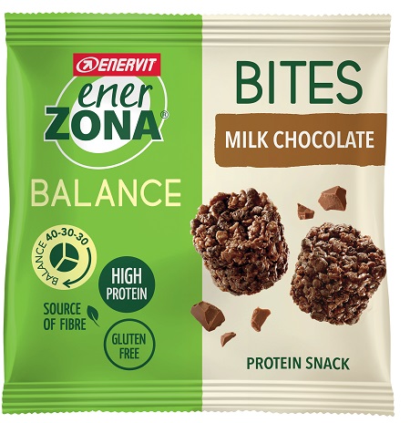 ENERZONA BITES MILK CHOCOLATE 1 BUSTINA - Farmamood