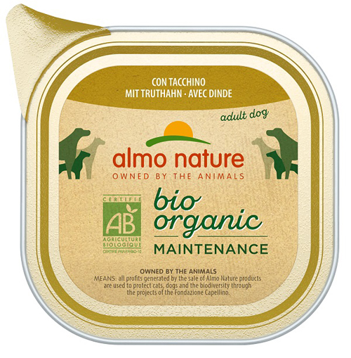 DAILY MENU BIO DOG TACCHINO 100 G - Farmamood