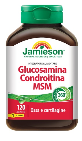 GLUCOSAMINA CONDROITINA MSM 120 COMPRESSE - Farmamood