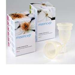 COPPETTA MESTRUALE MOONCUP TAGLIA A GRANDE PER DONNE CON PIU' DI 30 ANNI - Farmamood
