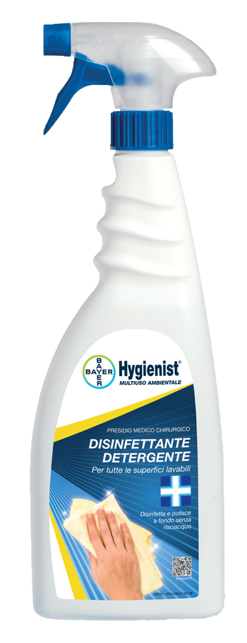 HYGIENIST MULTIUSO AMBIENTALE DISINFETTANTE DETERGENTE 750 ML - Farmamood