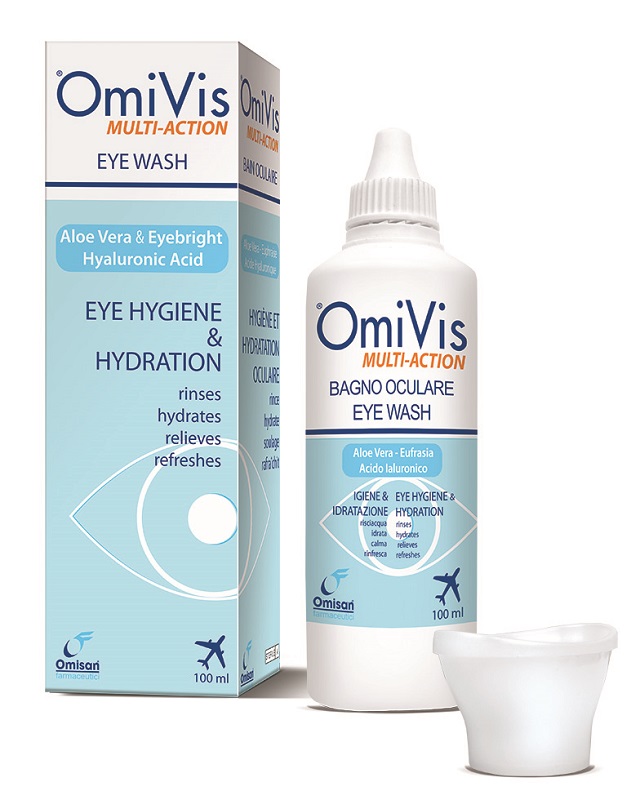 OMIVIS BAGNO OCULARE FLACONE 100 ML - Farmamood