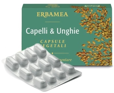 CAPELLI & UNGHIE 24 CAPSULE VEGETALI - Farmamood