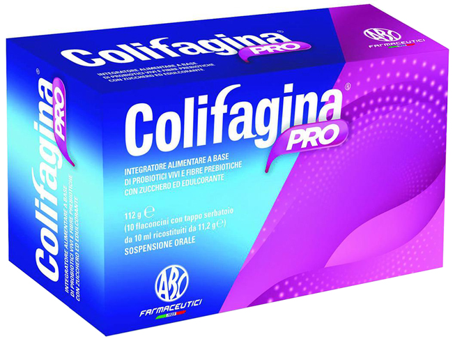 COLIFAGINA PRO 10 FLACONCINI TAPPO SERBATOIO - Farmamood