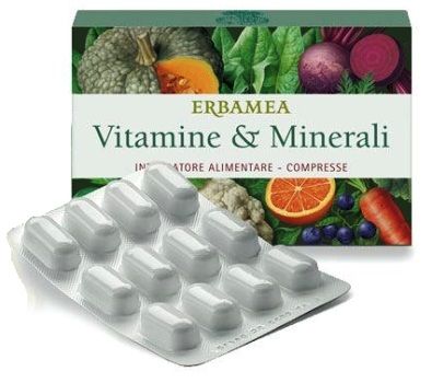 VITAMINE & MINERALI 24 COMPRESSE - Farmamood