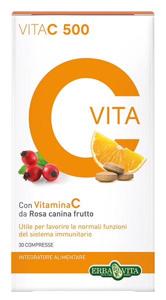 VITA C 500 30 COMPRESSE - Farmamood
