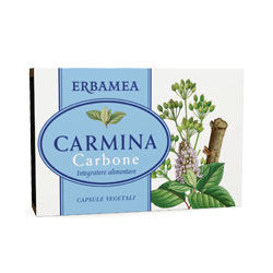 CARMINA CARBONE 24 CAPSULE VEGETALI 12 G - Farmamood
