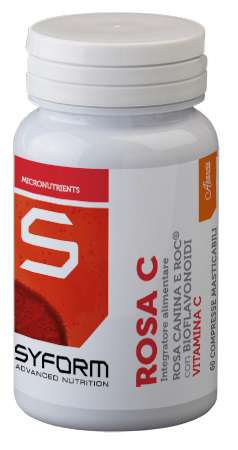 ROSA C 60 COMPRESSE MASTICABILI DA 1000 MG - Farmamood