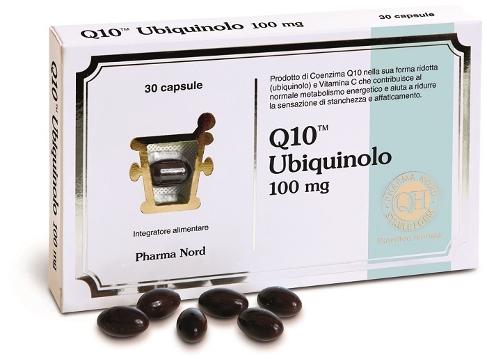 Q10 UBIQUINOLO 30 CAPSULE - Farmamood