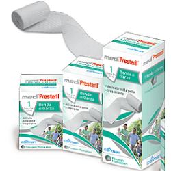 BENDA DI GARZA MEDIPRESTERIL 12/8 FU M5X5CM 12/8 FILI - Farmamood
