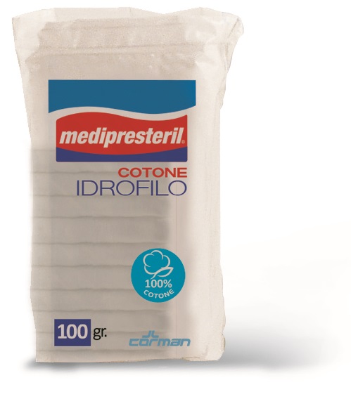 COTONE IDROFILO FU MEDIPRESTERIL CONFEZIONE DA 100GRAMMI - Farmamood