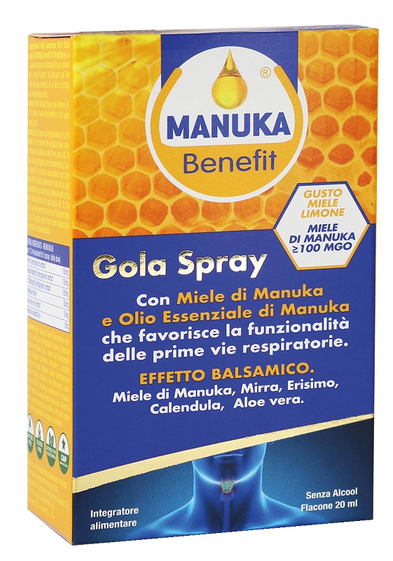 MANUKA BENEFIT GOLA SPRAY 20 ML - Farmamood