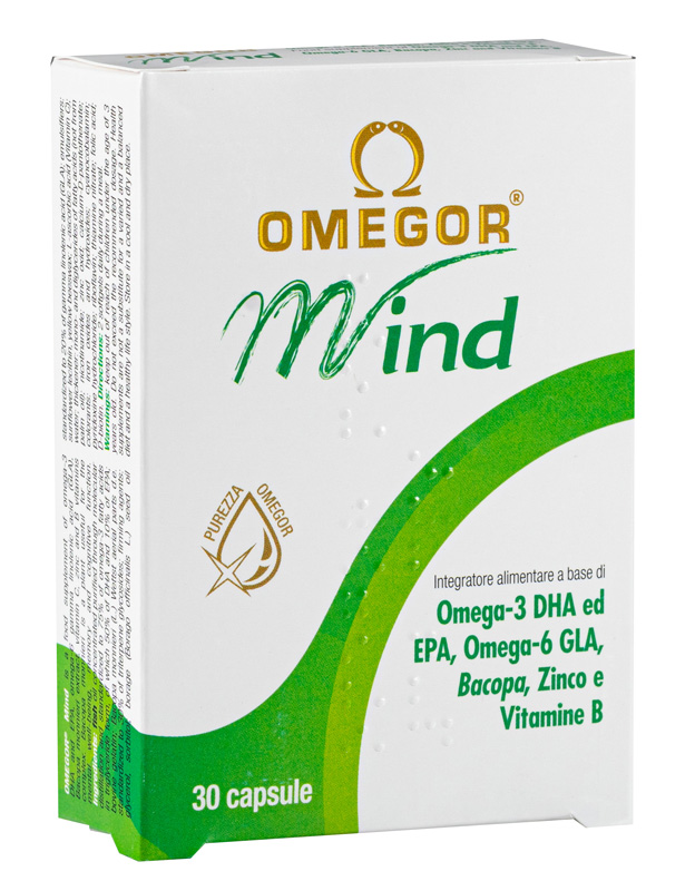 OMEGOR MIND 30 CAPSULE MOLLI - Farmamood