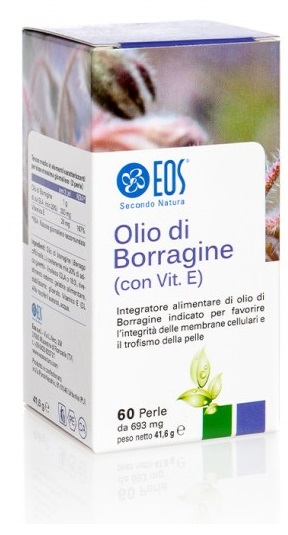 EOS OLIO BORRAGINE 60 PERLE 690MG - Farmamood
