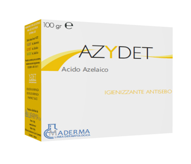 AZYDET SOLIDO SAPONE DETERGENTE VISO CORPO 100 G - Farmamood