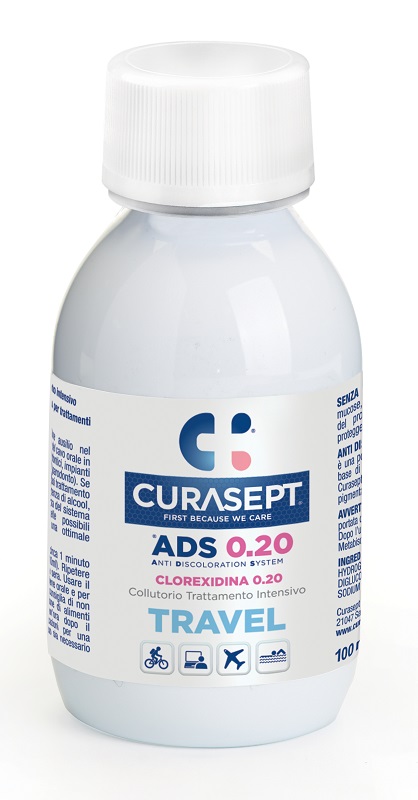 CURASEPT COLLUTORIO 0,20 ADS TRAVEL 100 ML - Farmamood