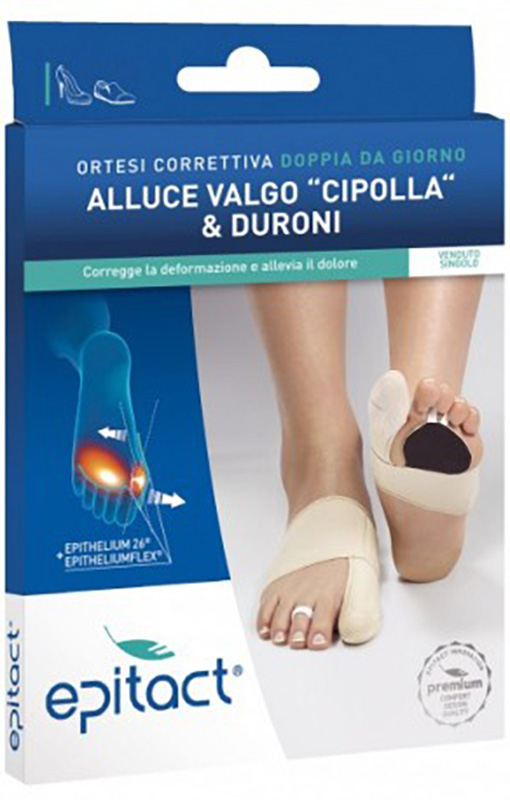 ORTESI CORRETTIVA EPITACT DP SINISTRA TAGLIA SMALL 1 PEZZO - Farmamood