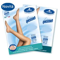 SAUBER CALZA AUTOREGGENTE 70 DENARI MAGLIA MICRORETE NEUTRO BEIGE 4 LINEA CLASSICA - Farmamood