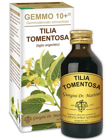 GEMMO 10+ TIGLIO ARGENTEO LIQUIDO ANALCOLICO 100 ML - Farmamood