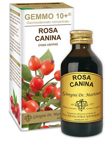 GEMMO 10+ ROSA CANINA LIQUIDO ANALCOLICO 100 ML - Farmamood