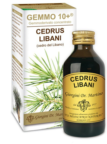 GEMMO 10+ CEDRO DEL LIBANO 100 ML LIQUIDO ANALCOLICO - Farmamood