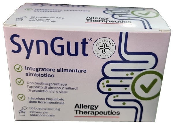 SYNGUT 30 BUSTINE DI LIOFILIZZATO DA 2,5 G IN ASTUCCIO 75 G - Farmamood