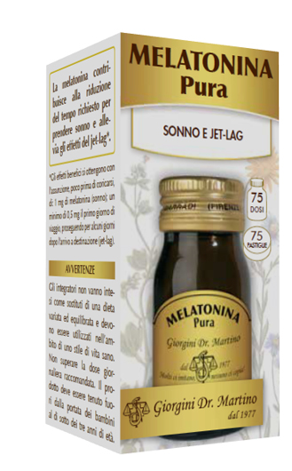 MELATONINA PURA 75 PASTIGLIE - Farmamood