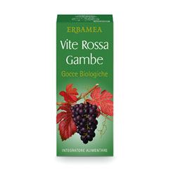 VITE ROSSA GAMBE GOCCE BIOLOGICHE 100 ML - Farmamood