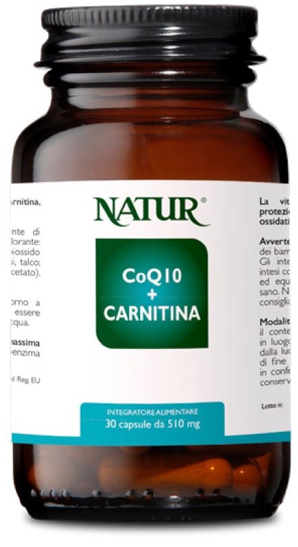 COQ10+CARNITINA 60 CAPSULE - Farmamood