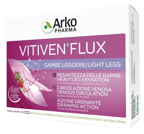 VITIVEN FLUX 30 CAPSULE - Farmamood