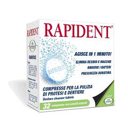 RAPIDENT COMPRESSE 32 PEZZI - Farmamood
