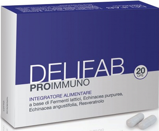 DELIFAB PROIMMUNO 20 CAPSULE - Farmamood