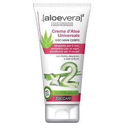 ALOEVERA2 CREMA D'ALOE UNIVERSALE VISO MANI E CORPO 75 ML - Farmamood