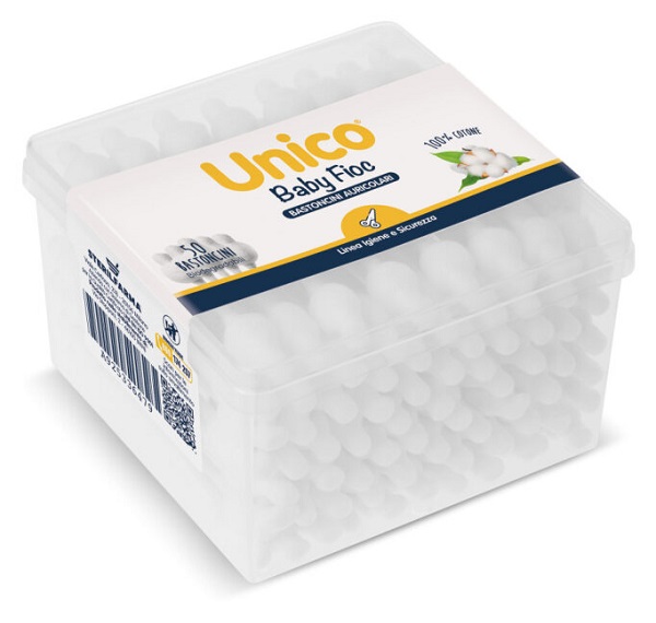 UNICO BABY FIOC BASTONCINI AURICOLARI 50 PEZZI - Farmamood